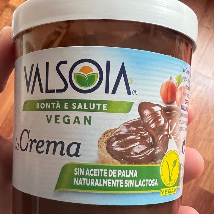 photo of Valsoia Crema alla nocciola shared by @carolarribas on  09 Apr 2023 - review