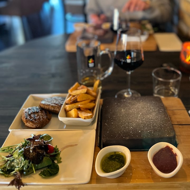 Blackstone Steakhouse Falun Sweden Veggie Steak Review abillion