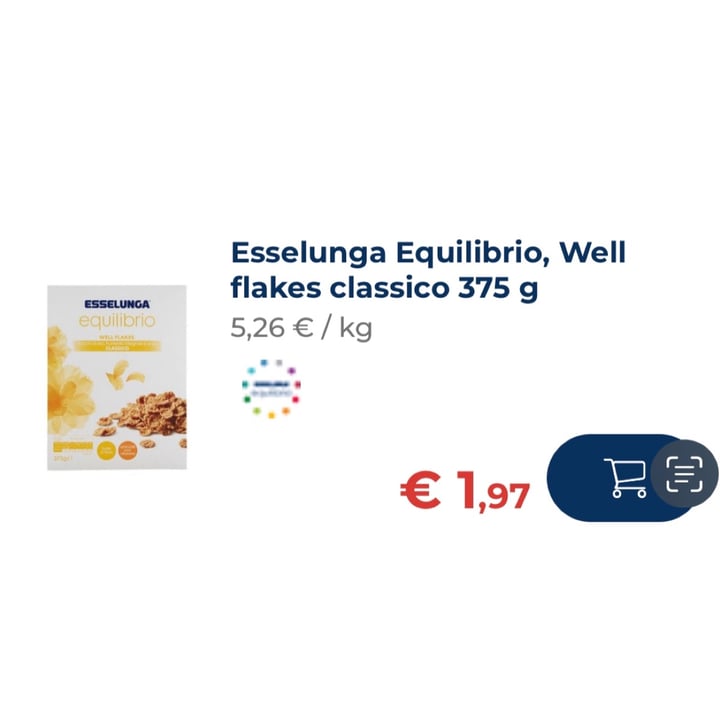 photo of Esselunga equilibrio well flackes shared by @cinziagilmore on  11 Aug 2023 - review