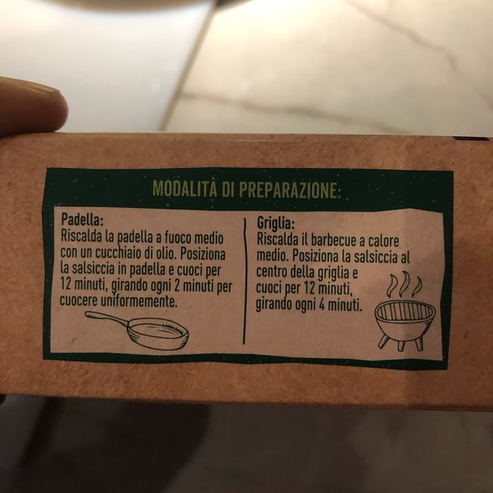 photo of Garden Gourmet Sensational Salsiccia shared by @taliamanini on  21 Dec 2022 - review