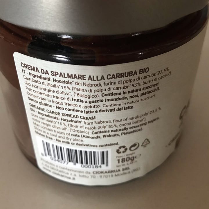 photo of Ciokarrua Carrubato Bio shared by @anna4 on  30 Dec 2022 - review