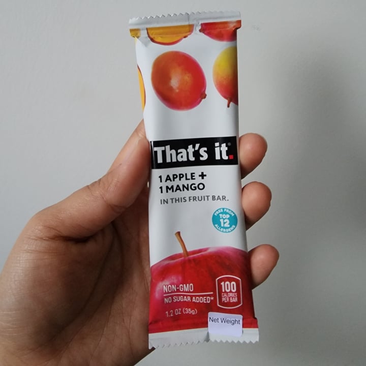 photo of That’s it 1 apple + 1 mango shared by @tnahar on  19 Feb 2023 - review