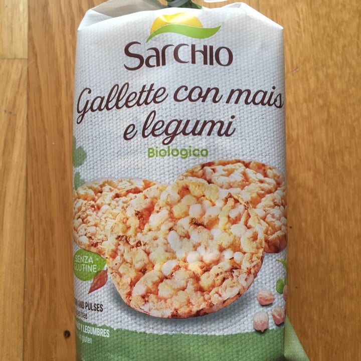 photo of Sarchio Gallette di Mais e Legumi shared by @jevi on  17 May 2023 - review