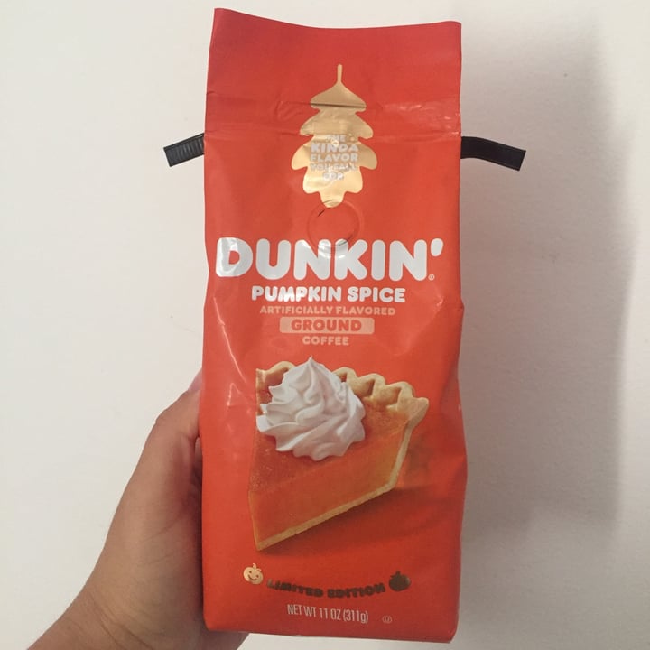 photo of Dunkin’ Donuts Pumpkin Spice Ground Coffee shared by @zullybee on  23 Dec 2022 - review