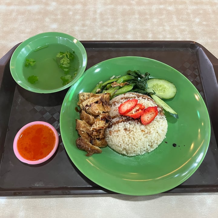 photo of Daily Green 吉祥素 Chicken Rice shared by @vegphilosopher on  08 Apr 2023 - review