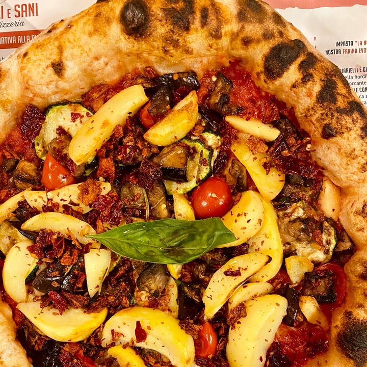 photo of Sazi e Sani Pizzeria Ortosana senza Mozzarella shared by @thebrambleberry on  22 Jan 2023 - review