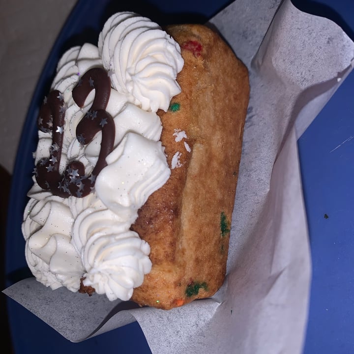 photo of The Coffee Factory Vegan GF New Years Cake shared by @thatveganj on  02 Jan 2023 - review