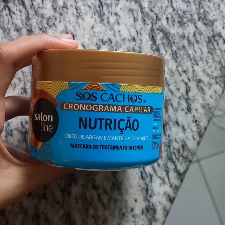 photo of Salon line Máscara de tratamento intenso- Nutrição shared by @janainabordinhao on  04 Apr 2023 - review