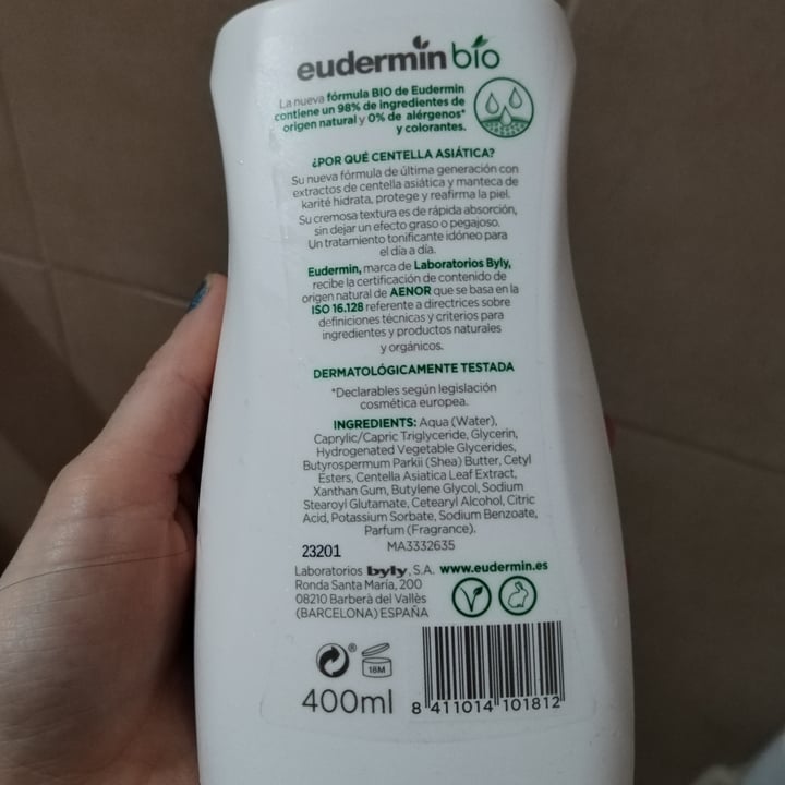 photo of Eudermin Crema De Cuerpo shared by @masutil87 on  18 May 2023 - review