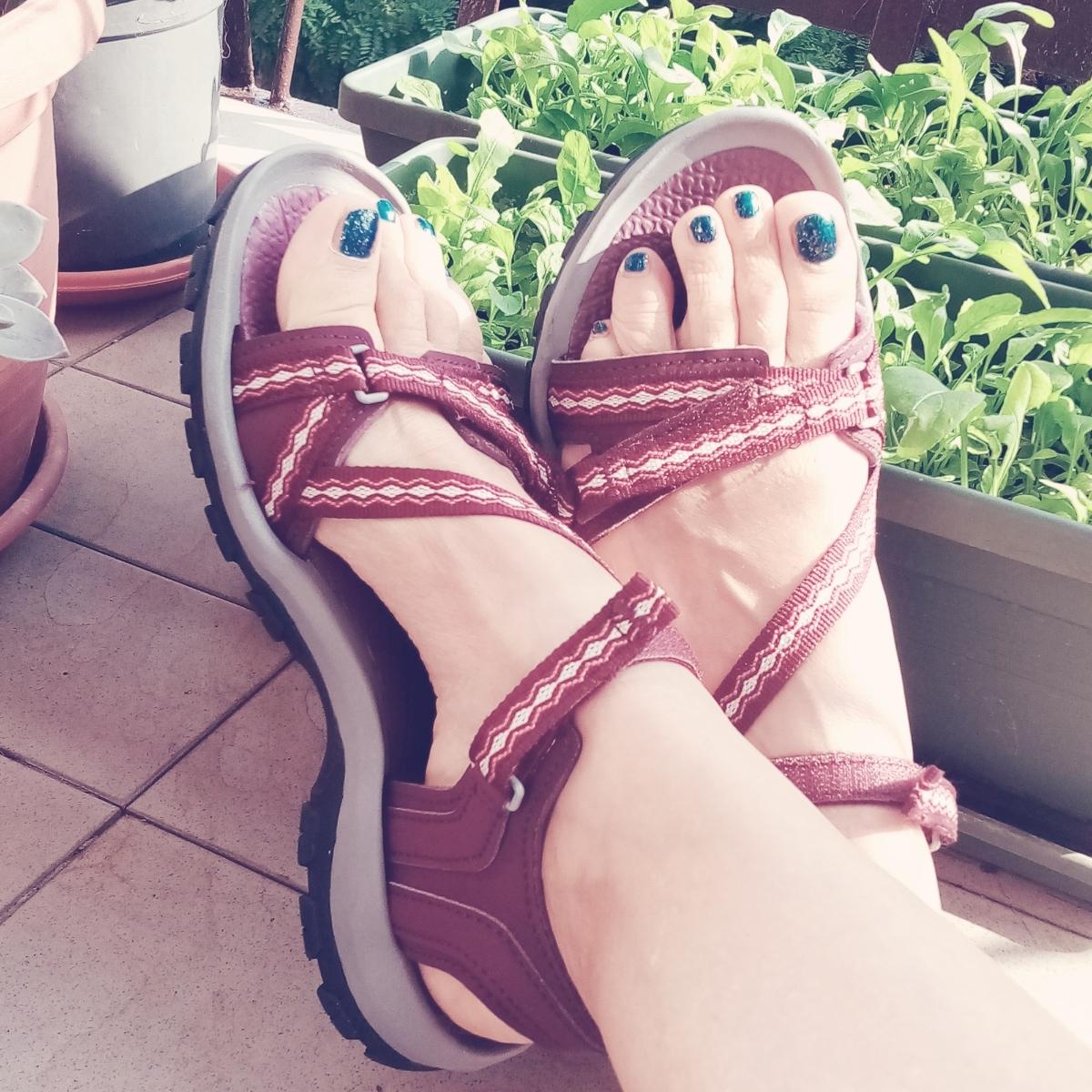 Sandals Sandali Quechua Decathlon Women's Hiking Sandals NH100