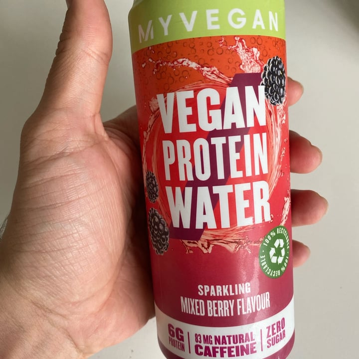 photo of MYVEGAN agua proteica shared by @martinyague on  01 Jun 2023 - review