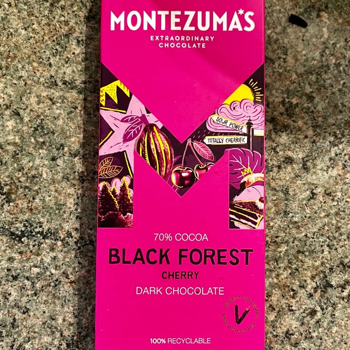 photo of Montezuma's Black Forest - 70% Cocoa Cherry Dark Chocolate shared by @mtp on  28 Mar 2023 - review