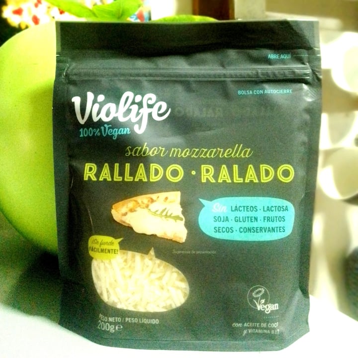 photo of Violife Queso Rallado sabor a Mozzarella shared by @berengueremy on  13 Jan 2023 - review