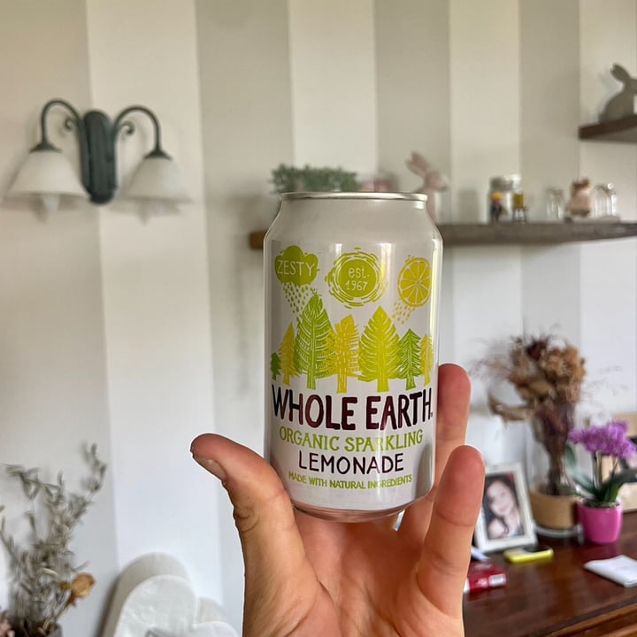 photo of Whole Earth Organic Sparkling Lemonade shared by @elisatosi on  25 Jun 2023 - review