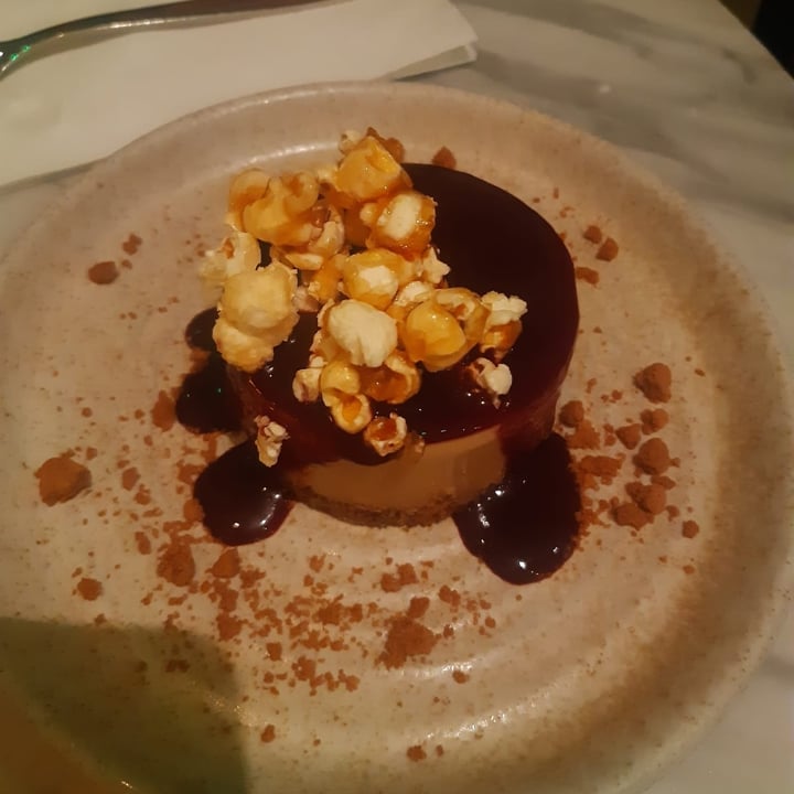 photo of Mildreds Restaurant Caramel cheesecake with berry coulis and caramel popcorn shared by @jessicarebeg on  27 Feb 2023 - review