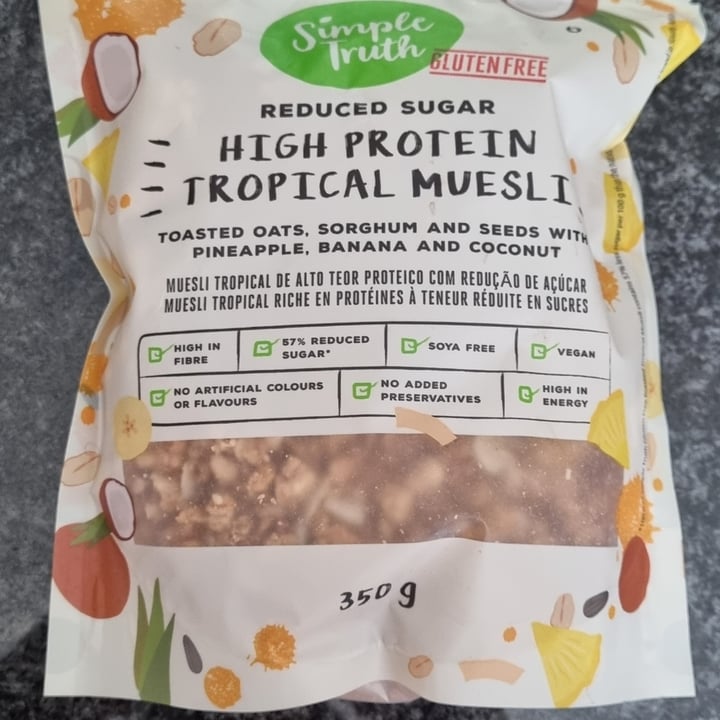 photo of Simple Truth High protein tropical muesli shared by @sunshineyum on  11 Apr 2023 - review
