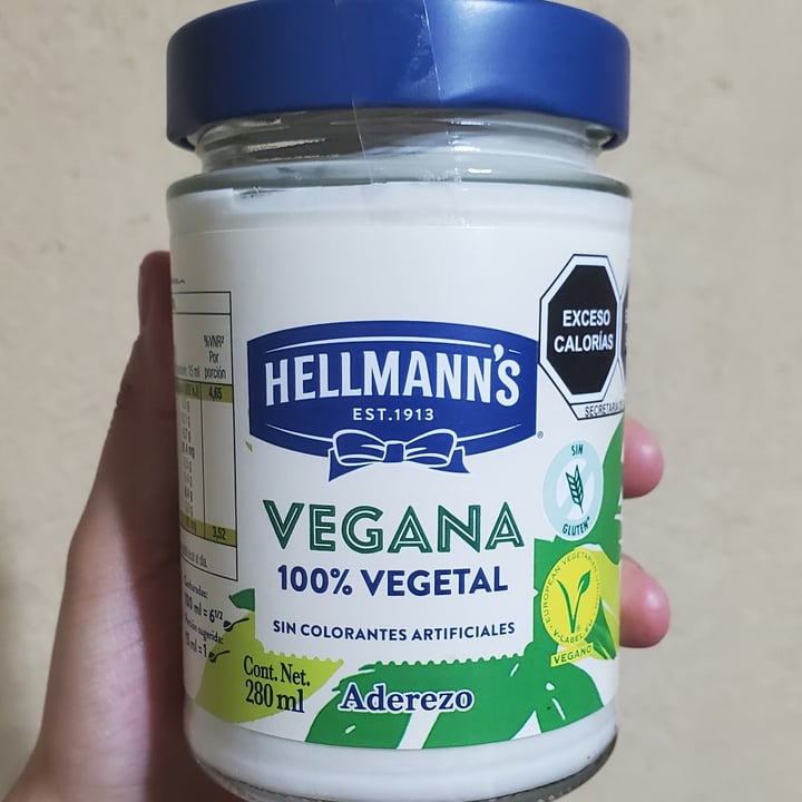 photo of Hellmann’s mayonesa vegana shared by @viridianarromero on  09 May 2023 - review