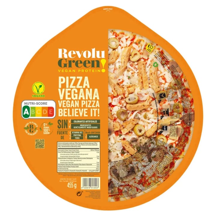 photo of Revolu Green Pizza Vegana shared by @urcoolveganfriend on  03 Apr 2023 - review