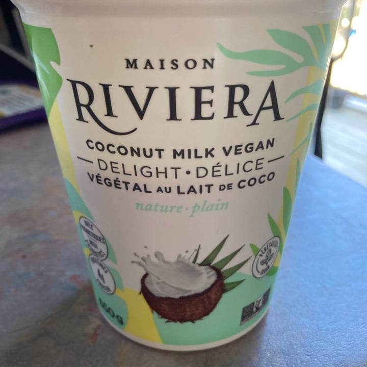 photo of Maison Riviera Coconut Milk Vegan Delight Vanilla shared by @jthlt on  10 Apr 2023 - review
