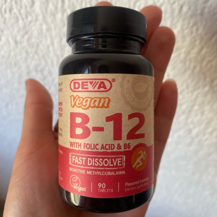 photo of Deva Vegan B12 with Folic Acid & B6 shared by @dabe on  01 May 2023 - review