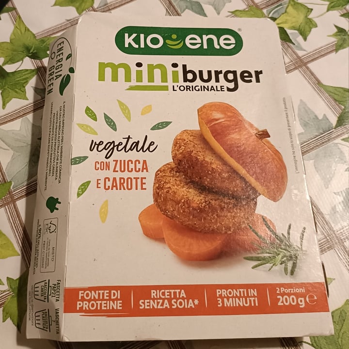 photo of Kioene burger di zucca e carote shared by @o2 on  03 Feb 2023 - review