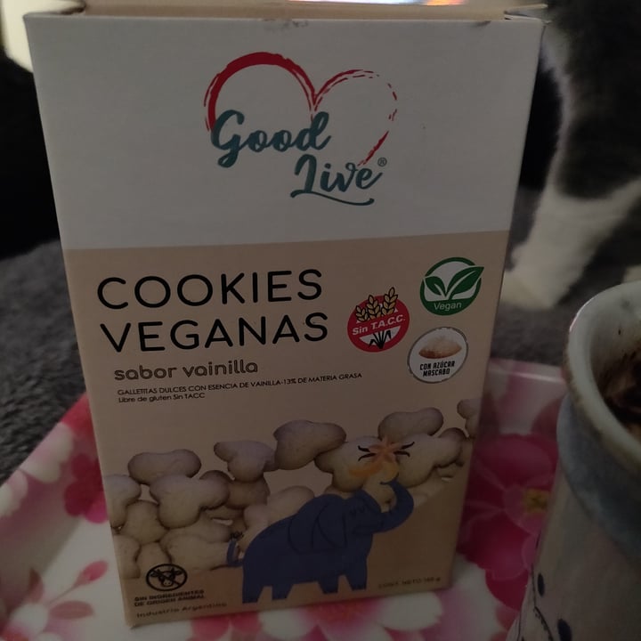 photo of Good live Cookies Sabor Vainilla shared by @xpokedoll on  02 May 2023 - review