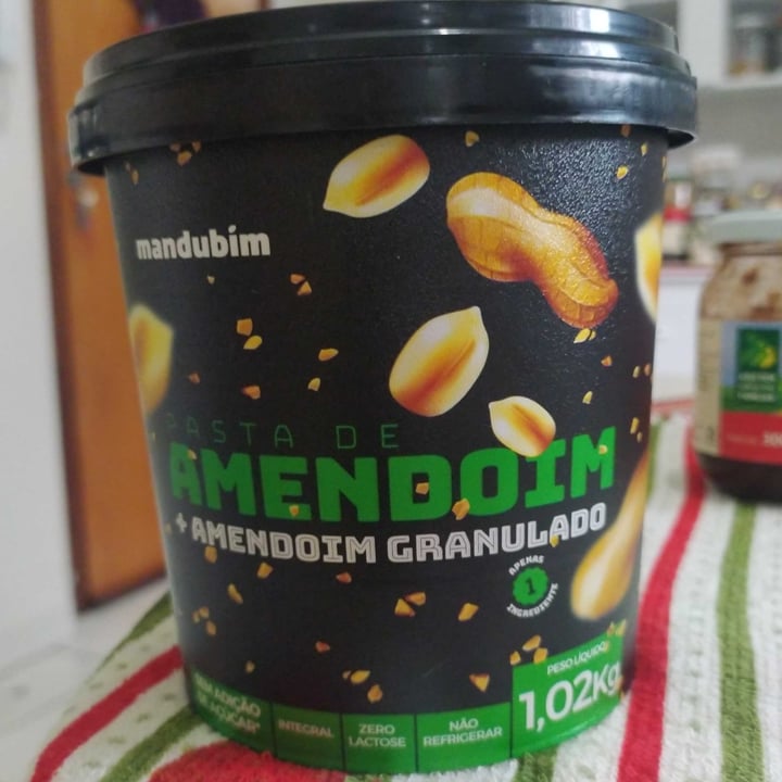 photo of Mandubim Pasta de amendoim com amendoim granulado shared by @cheeylobo on  15 Dec 2022 - review