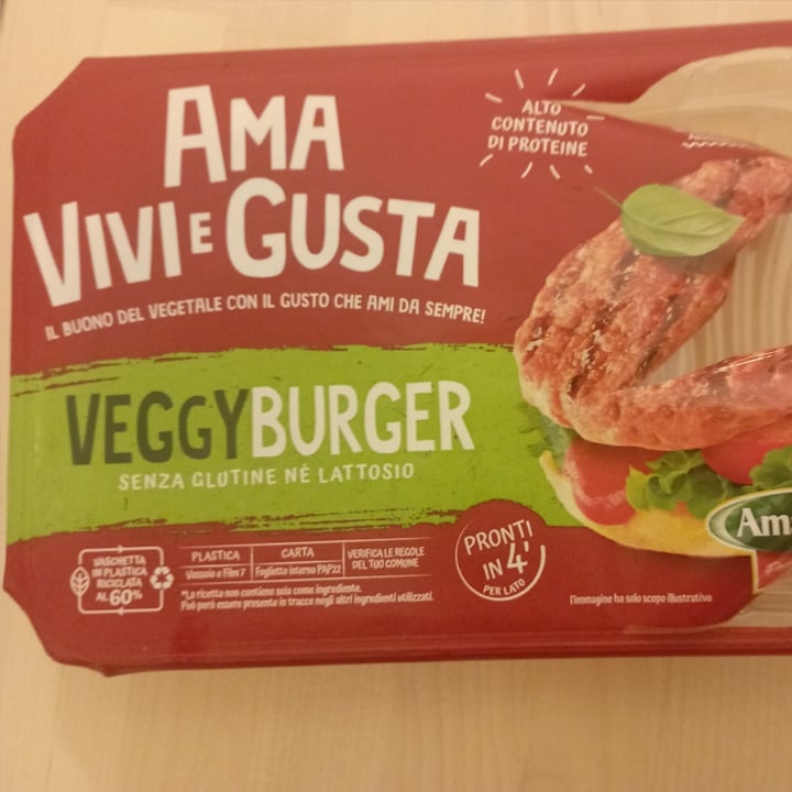 photo of Amadori Veggy burger shared by @silvsinthewoods on  30 Jan 2023 - review
