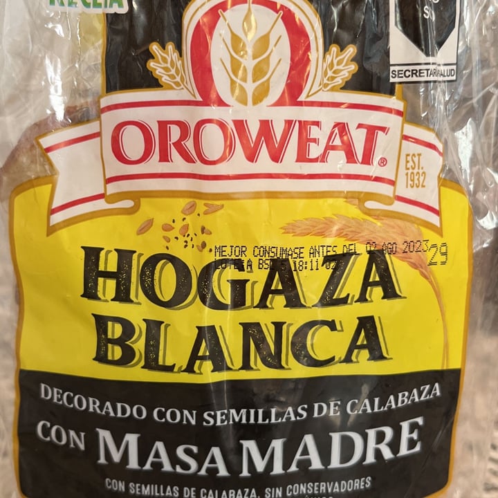 photo of Oroweat hogaza blanca shared by @makintouch on  02 Aug 2023 - review