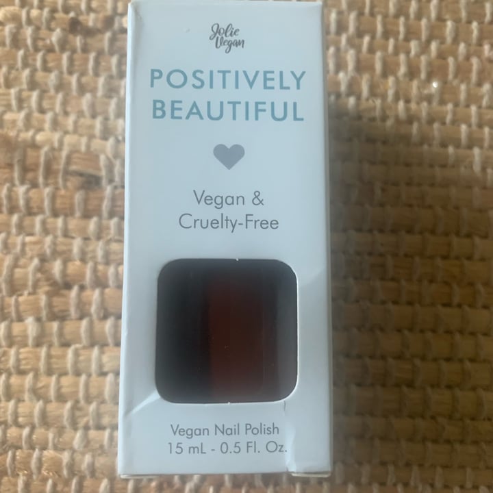 photo of Jolie vegan Positively Beautiful Vegan Nail Polish shared by @vluxemagazine on  28 May 2023 - review