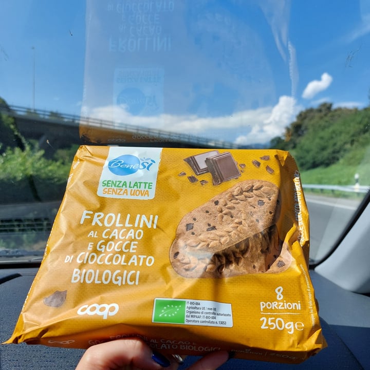 photo of Bene.Si coop Frollini biologici al cacao e gocce di cioccolato shared by @cloudyaquilegia on  14 Aug 2023 - review