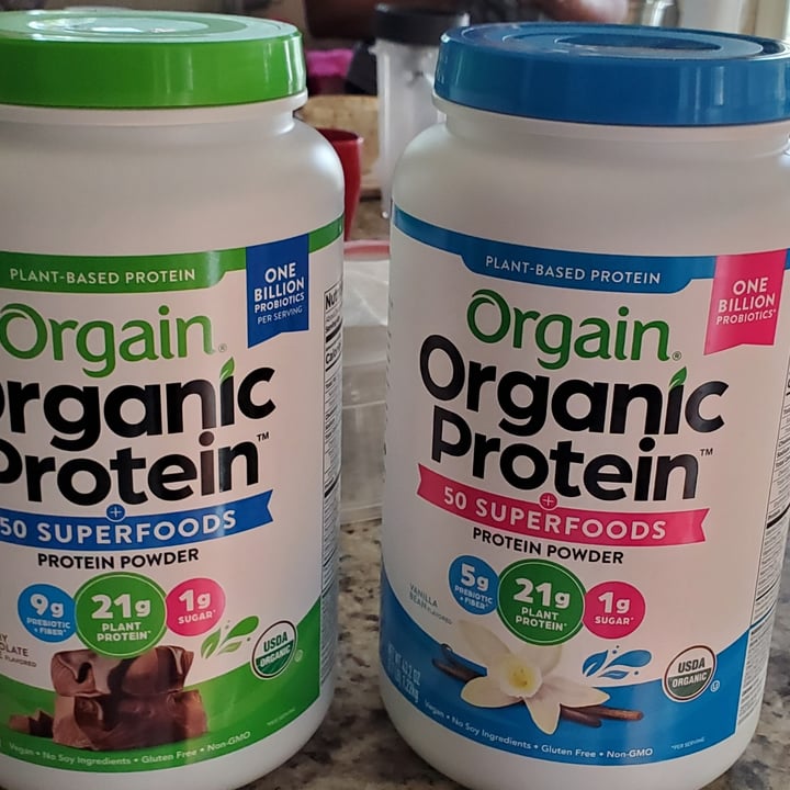 photo of Orgain Organic protein + 50 superfoods shared by @kishore4vegan on  27 Dec 2022 - review