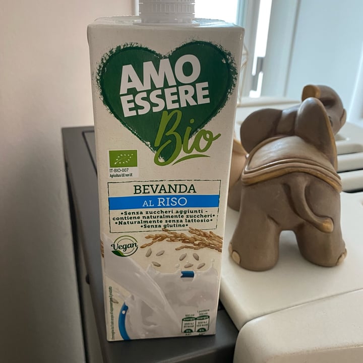 photo of AMO ESSERE BIO bevanda al riso shared by @trillyna on  17 May 2023 - review