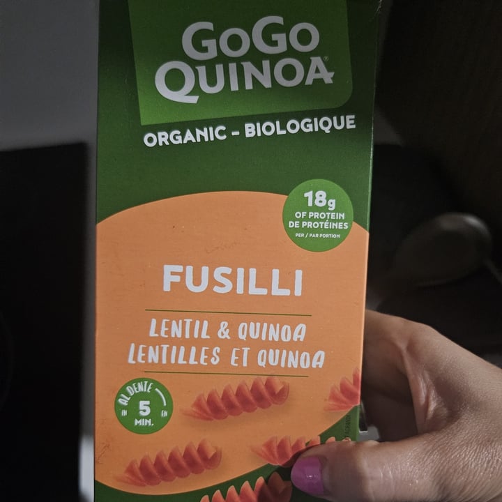 photo of GoGo Quinoa Fusilli lentil & quinoa shared by @andreaalexandra on  08 Aug 2023 - review