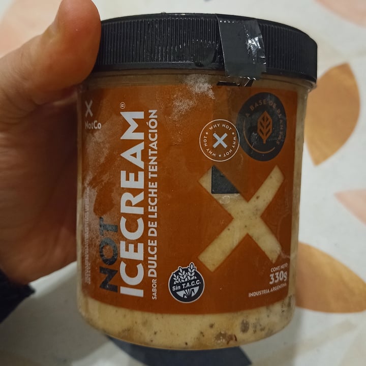 photo of NotCo Not Ice Cream Dulce De Leche Tentación shared by @aldyflorent on  13 Jun 2023 - review