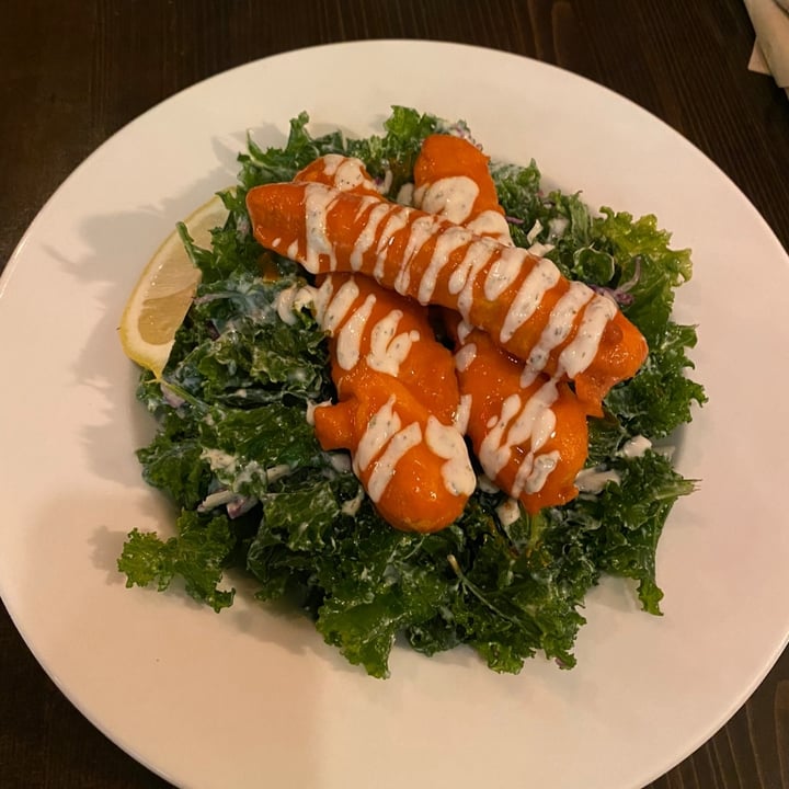 photo of Tucos Taco Lounge Buffalo Tempeh Kale Salad shared by @matche on  17 Jan 2023 - review