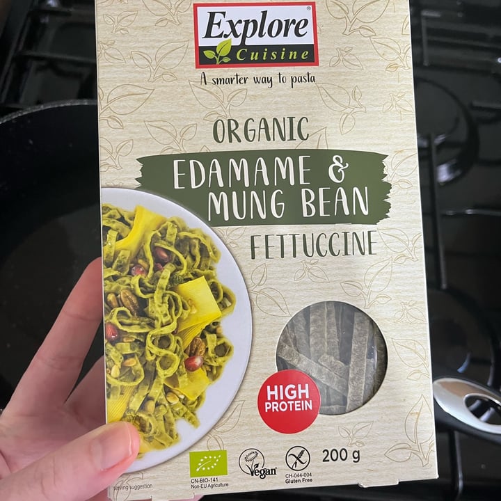 photo of Explore Cuisine Organic edamame & mung bean fettuccine shared by @ameriamber on  05 Feb 2023 - review