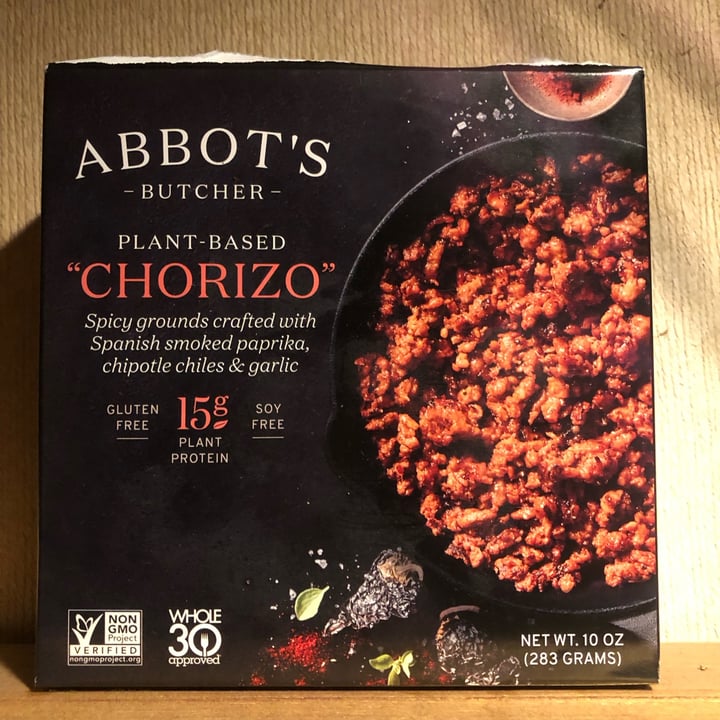 photo of Abbot's Butcher Plant Based “Chorizo” shared by @nopope2023 on  31 May 2023 - review