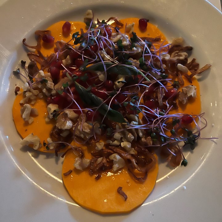 photo of SILVIA Butternut Squash Carpaccio shared by @thebetsfost on  21 Feb 2023 - review