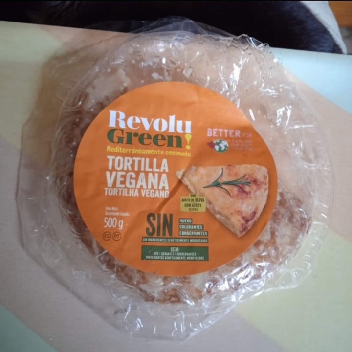 photo of Revolu Green Tortilla de patatas vegana shared by @dejalacorrer on  16 Feb 2023 - review