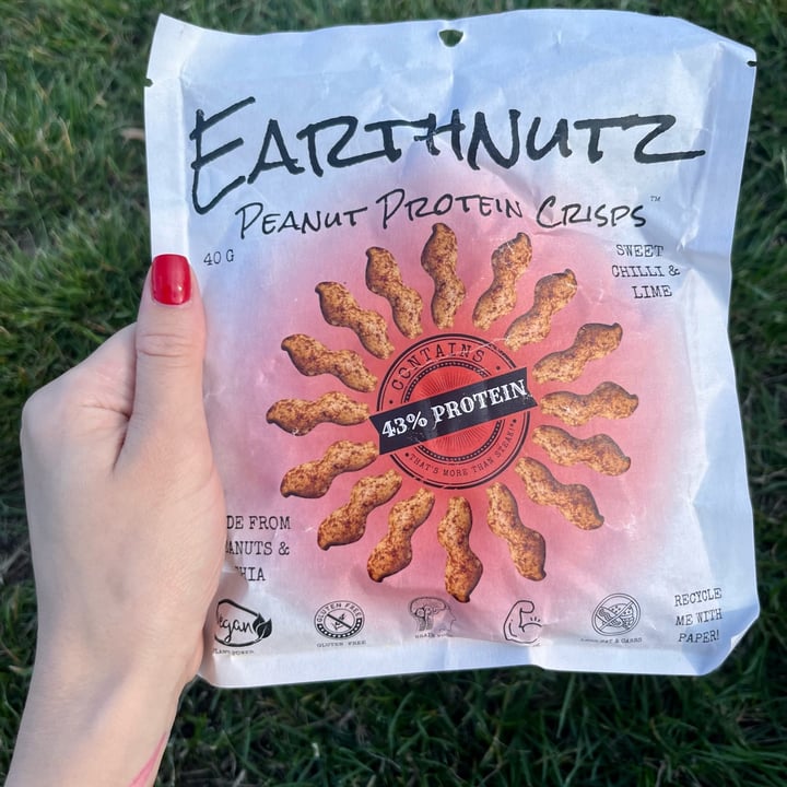 photo of Earthnutz peanut protein crisps shared by @sofiaefragile on  09 Jul 2023 - review