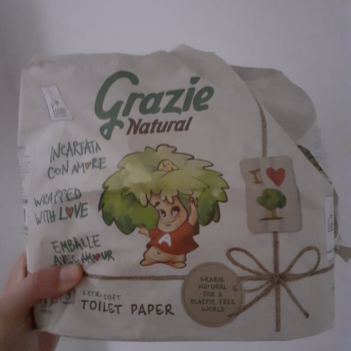 photo of Grazie Natural Lucart Carta igienica shared by @cialu on  07 May 2023 - review