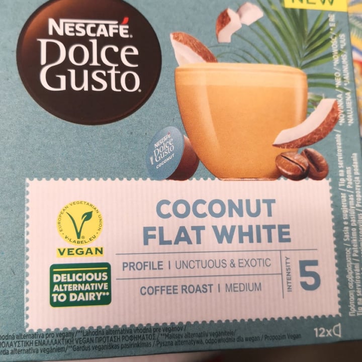 photo of Nescafè Dolce Gusto Coconut Flat White shared by @coloratantonella on  07 Feb 2023 - review