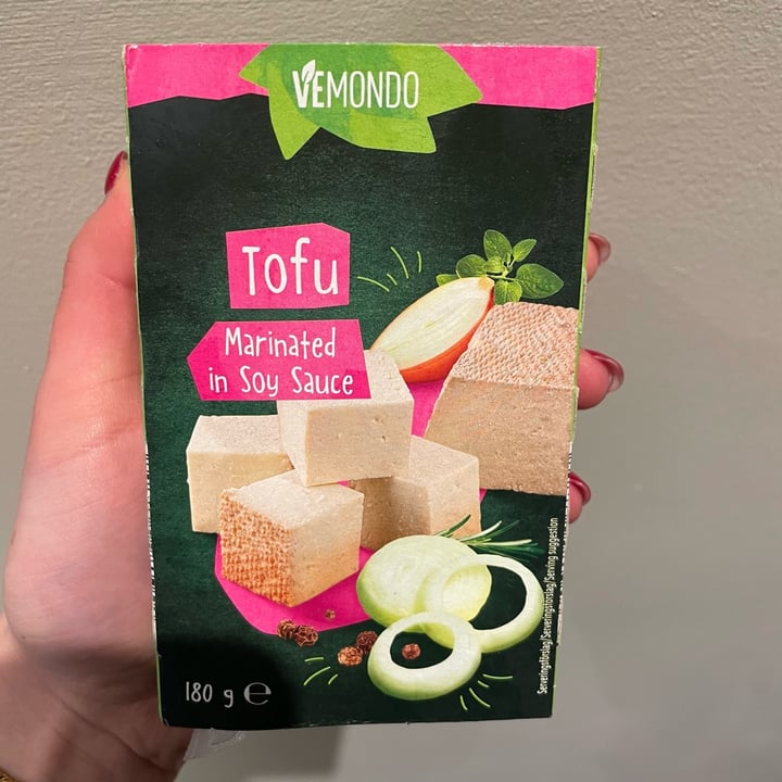 photo of Vemondo Tofu marinado con salsa de soja shared by @appleappleamanda on  03 Feb 2023 - review