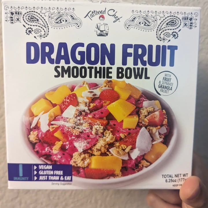 photo of Tattooed Chef Dragon Fruit Smoothie Bowl shared by @rochi09 on  13 Jul 2023 - review