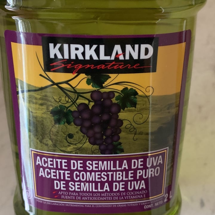 photo of Kirkland Signature aceite semilla uva shared by @charmingsnail75 on  09 Aug 2023 - review