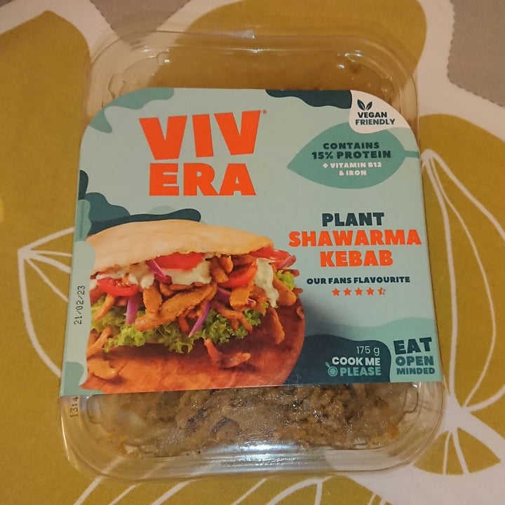 photo of Vivera Plant shawarma kebab shared by @sunmoony on  16 Mar 2023 - review