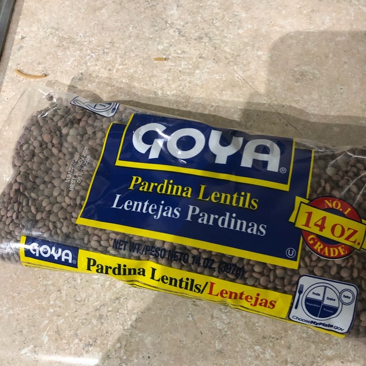 photo of Goya Lentils shared by @malulemos on  05 Jan 2023 - review
