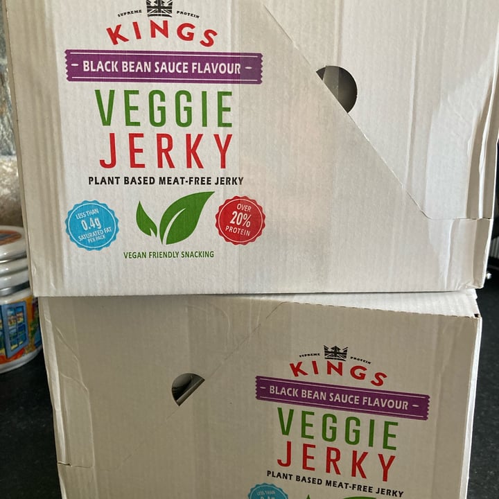 Kings Veggie Jerky Black Bean Sauce Flavour Review abillion