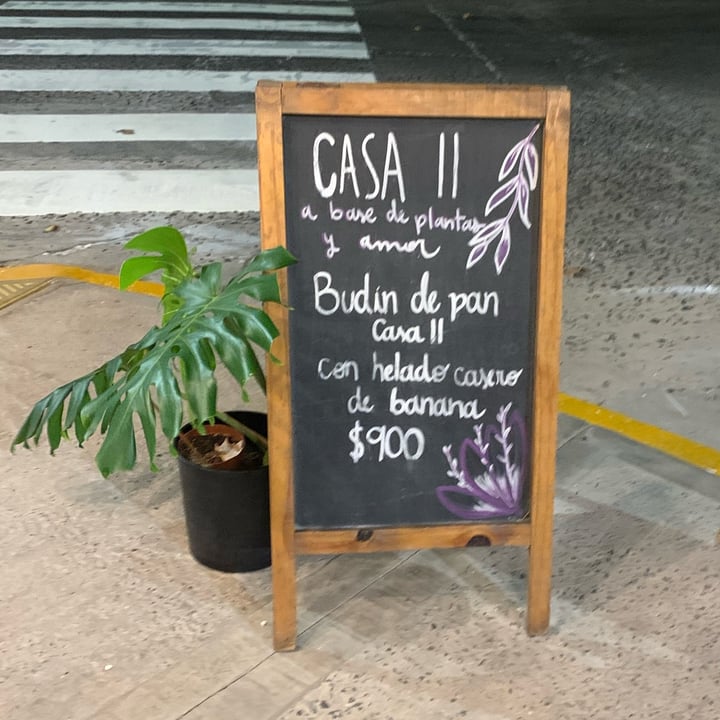 photo of CASA II Budín de pan con helado casero de banana shared by @sechague on  22 Mar 2023 - review